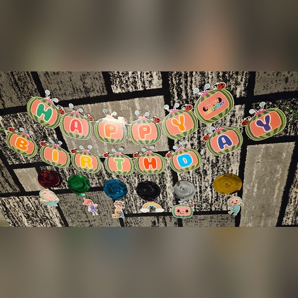 Cocomelon birthday decorations - Picture 3 of 5